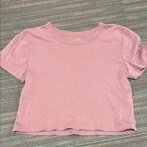 PacSun Dusty Pink Crop Top